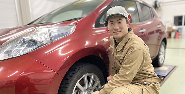 秋田自動車在校生メッセージ